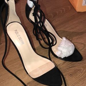 Black brand new heels